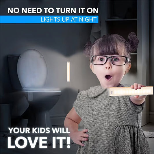 🔥💡 Punch-free Smart Sensor Magnetic Rechargeable LED Lights - White / 1 PC